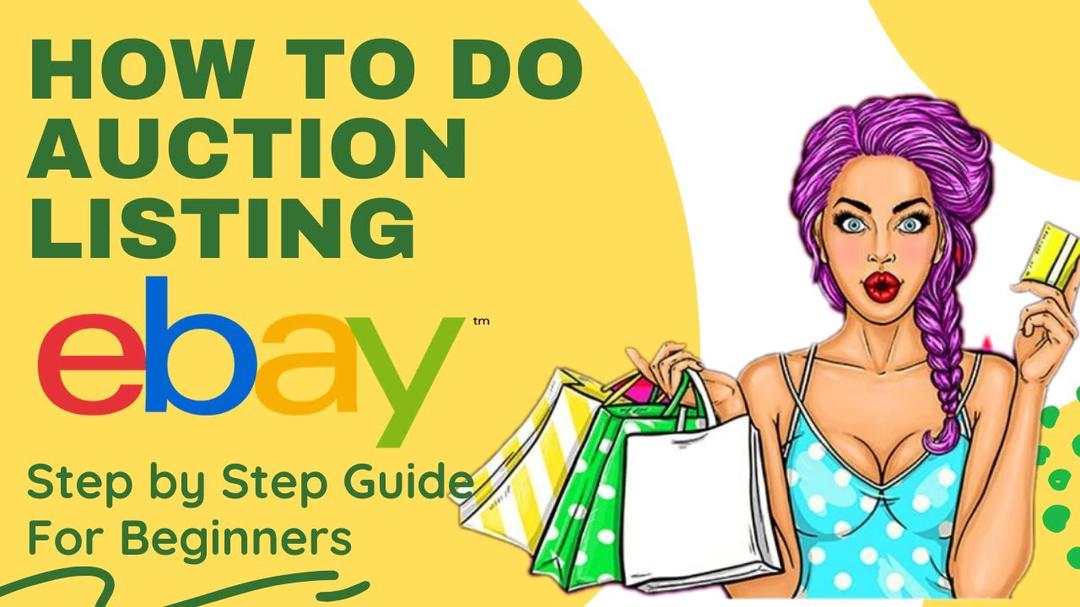 'Video thumbnail for How to Do an Ebay Auction Listing -⚖️ Beginners Guide | Ebay Auction Selling 📦'