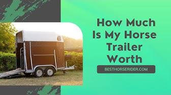 'Video thumbnail for How Much Is My Horse Trailer Worth?'