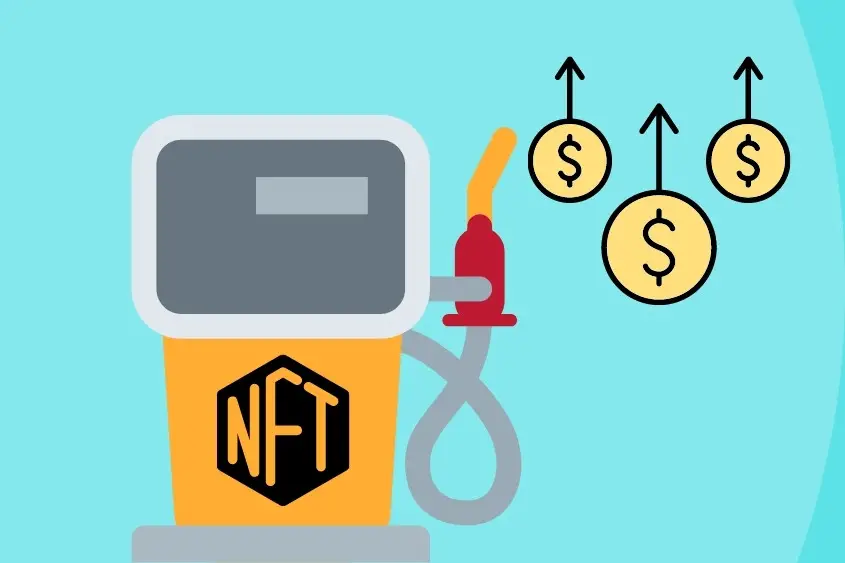 Minting an NFT on Etherscan high gas fees.