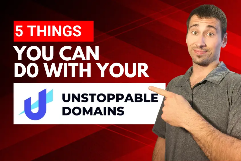 You can do a lot with Unstoppable Domains. Here's 5 things you can do.