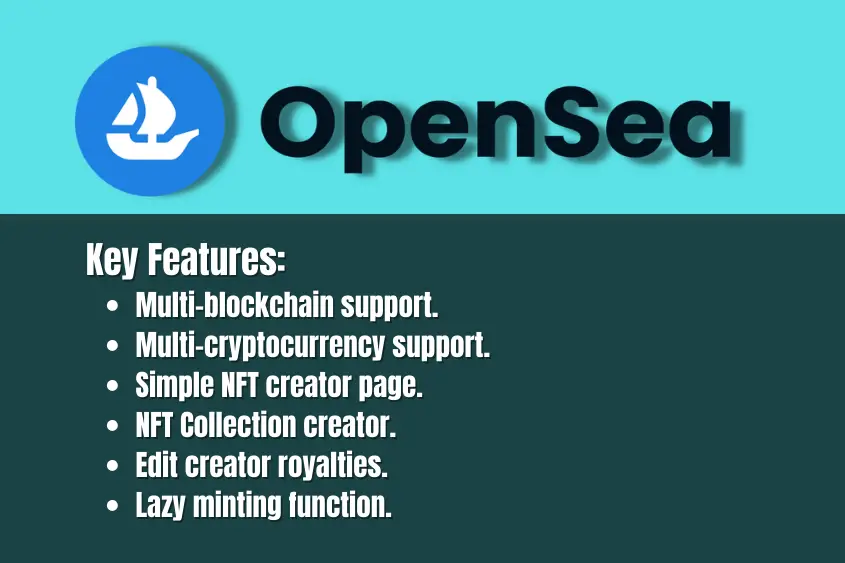 Opensea NFT marketplace features