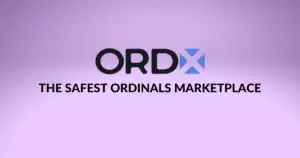 Ordinals Marketplace ORDX logo