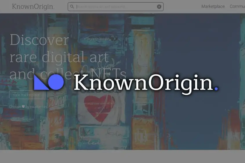 Known Origin is one of the top marketplaces for buying and selling NFTs.