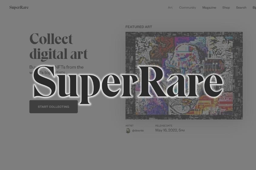 SuperRare is the best marketplace for finding rare NFTs.