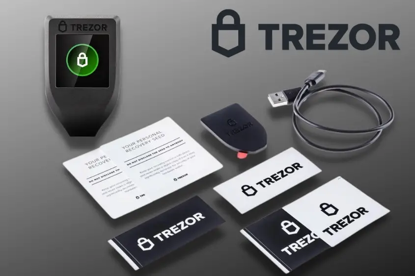 The Trezor Model T wallet can safely store all your NFTs.
