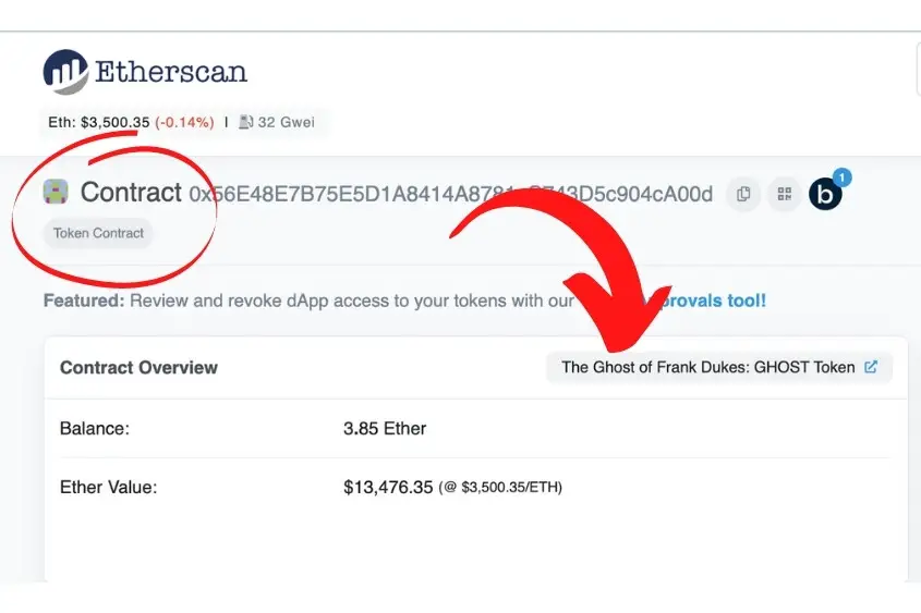 Mint NFT on Etherscan using the project's smart contract address.