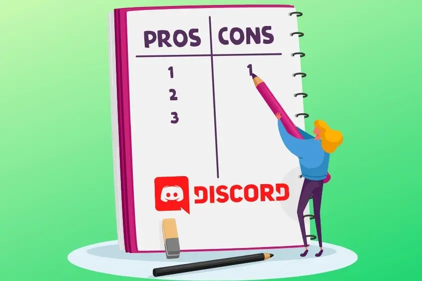 NFT Discords have their own list of pros and cons