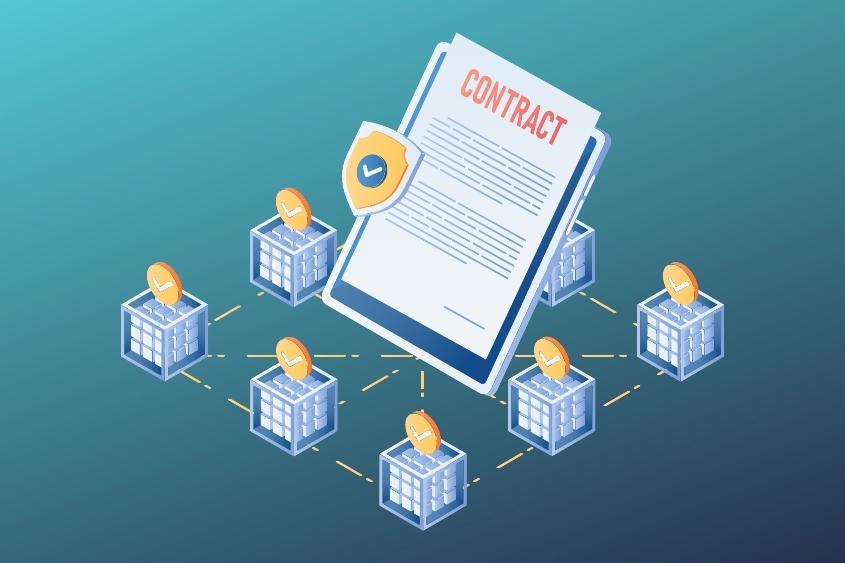 Smart contracts contain numerous componets
