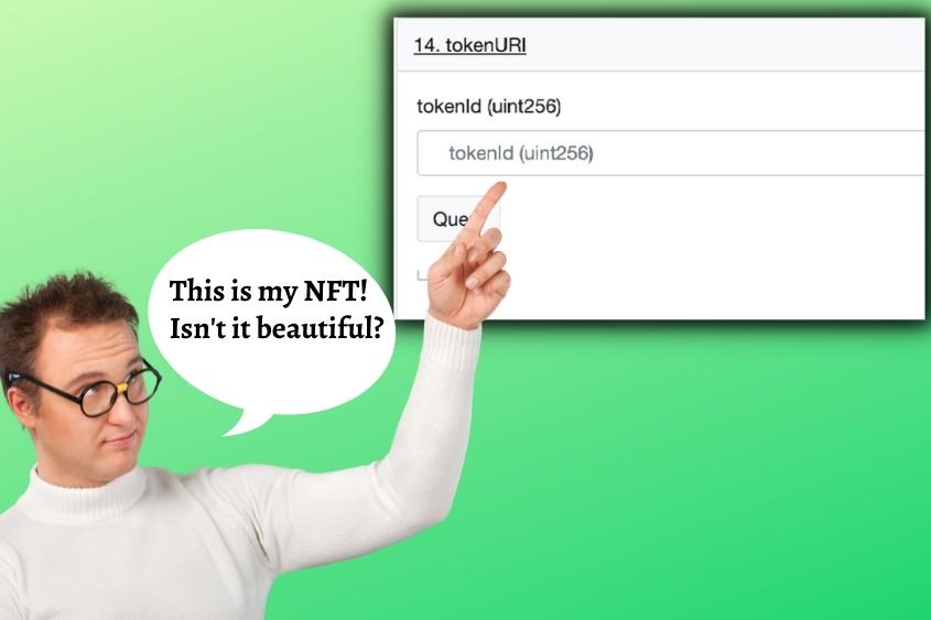 When you buy an NFT, you own the code on the blockchain.