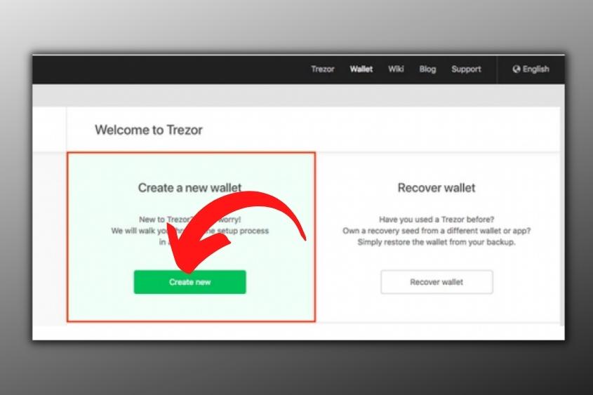 Trezor Wallet Recovery Process