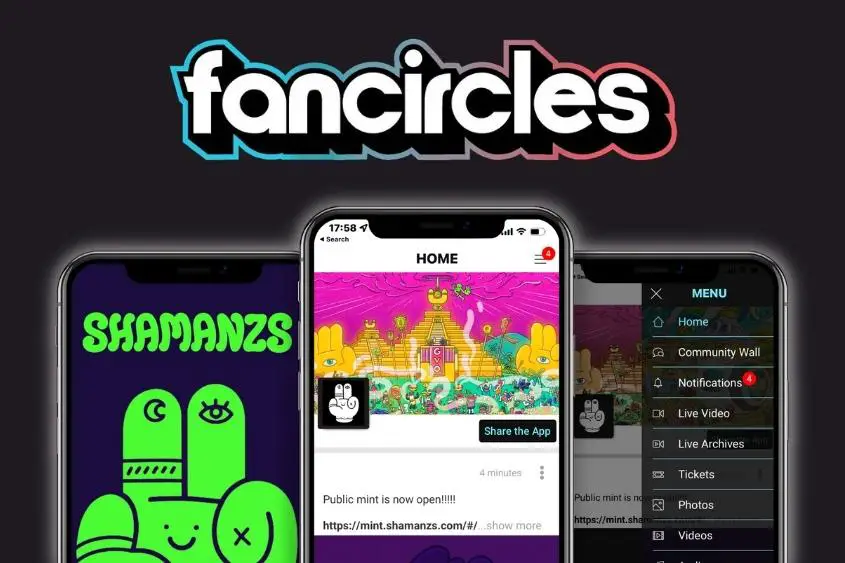 FanCircles is a fan engagement platform that provides individual mobile and web apps for NFT brands.