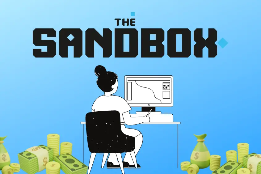 Creators in The Sandbox earn revenue by creating and selling digital assets and experiences.