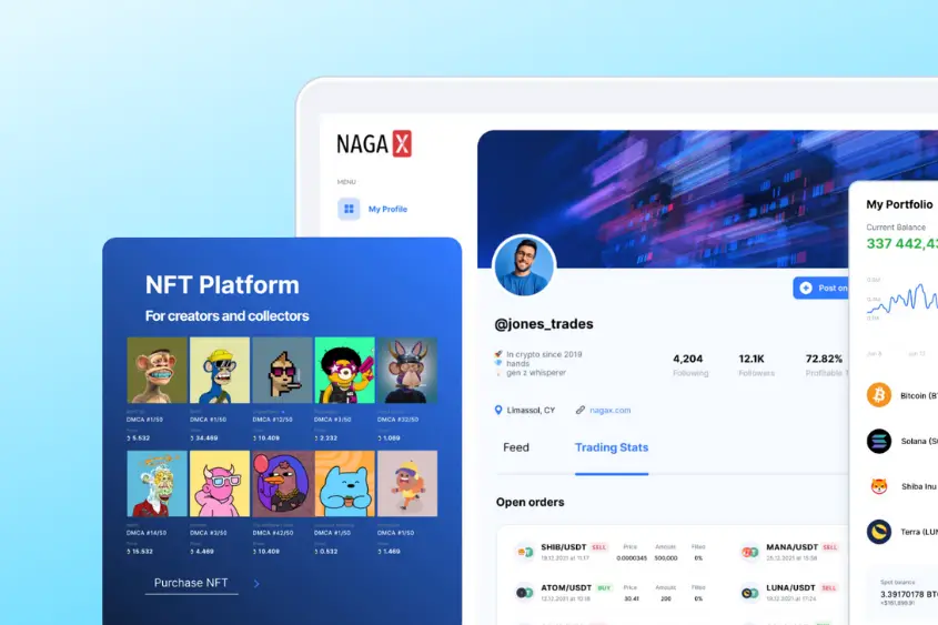 The NAGAX NFT marketplace aims to seamlessly connect NFT creators with collectors. Easily create your own storefront and showcase your collection to sell it to an amazing audience of collectors and traders.