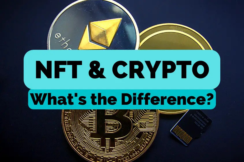 The difference between an NFT is that it's a unique digital asset, whereas crypto is an interchangeable digital currency developed as a medium of exchange.