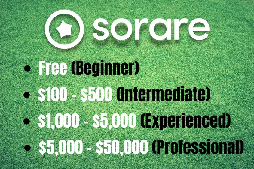 Getting started on SoRare doesn’t have to cost you anything. However, if you are looking to maximize your rewards, you will have to spend some money to build your team.