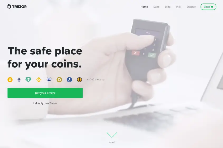 Trezor is another industry leader when it comes to quality hardware wallets, and the Trezor Model T is Trezor’s premium wallet.