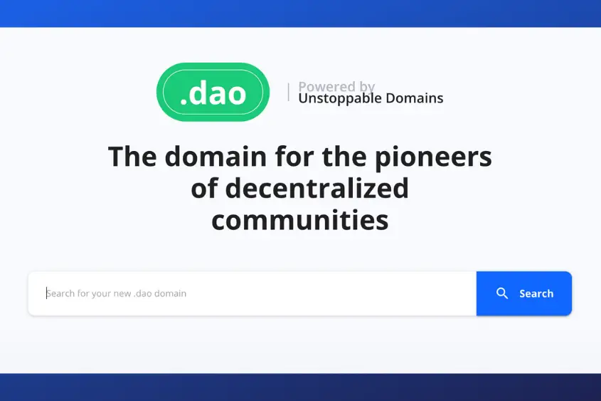 If you are someone who believes in open governance and community or if you are responsible for your own DAO, then the .Dao domain is for you.