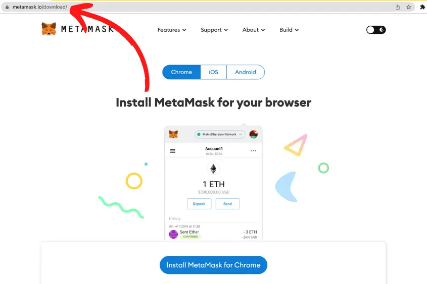 Metamask is the most popular Opensea wallet