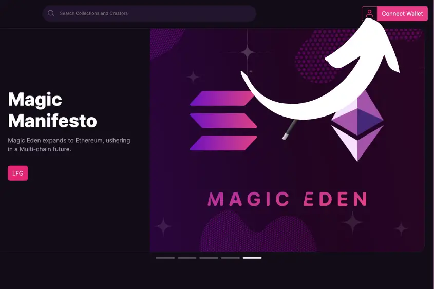 How to connect your wallet to Magic Eden