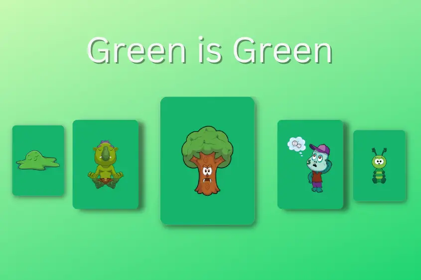 VeeFriends Series 2 Green is Green scenes.
