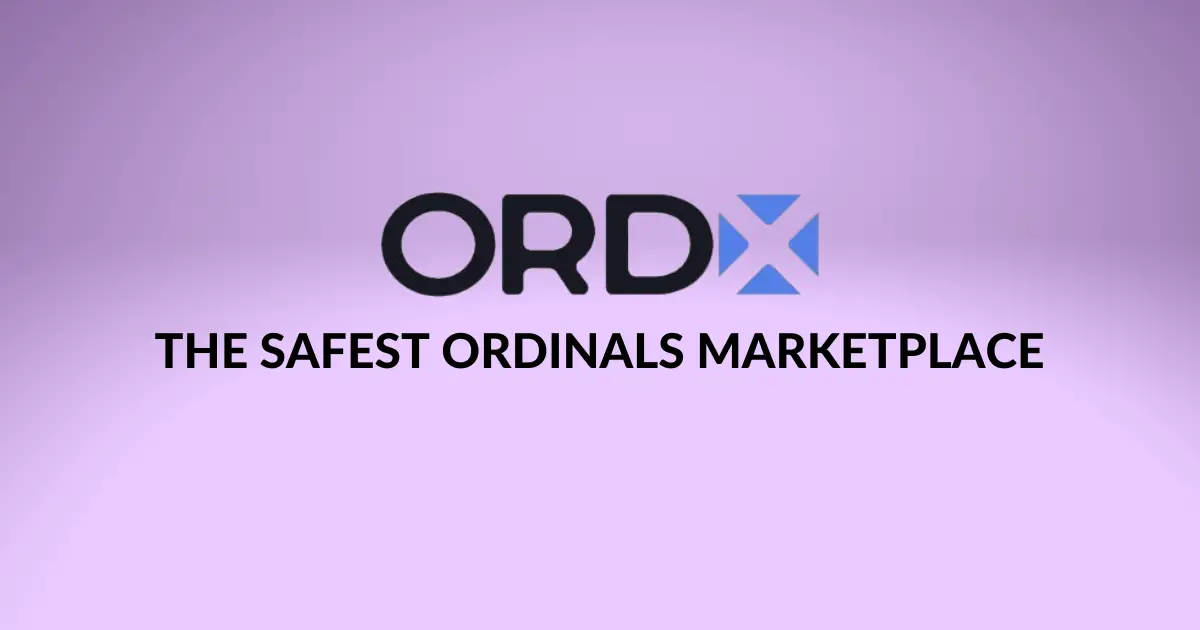 Ordinals Marketplace ORDX logo