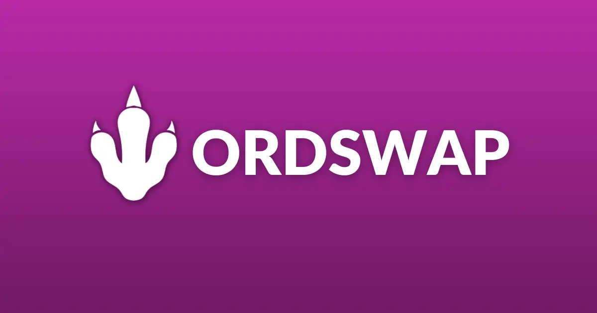 Ordswap Marketplace logo