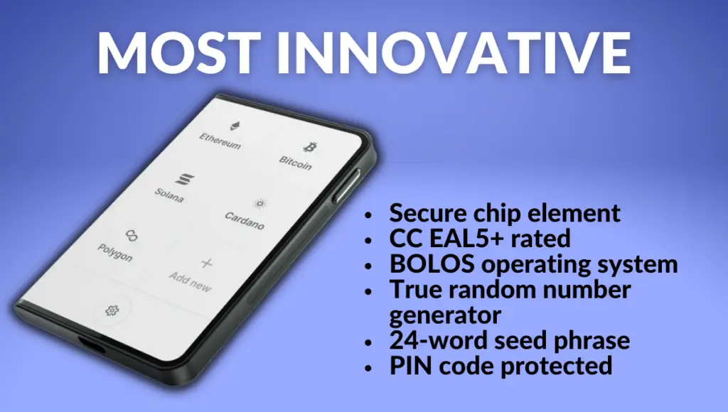 Ledger Stax safety features.