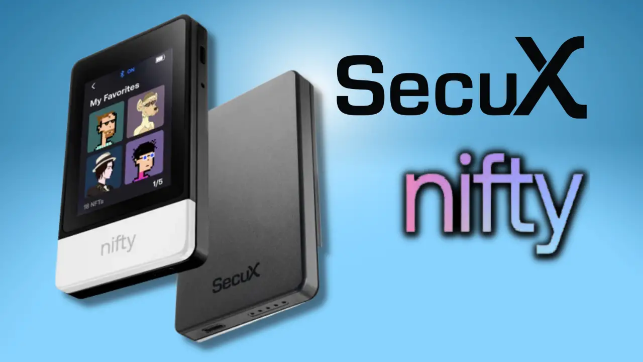 SecuX Nifty Hardware Wallet Review